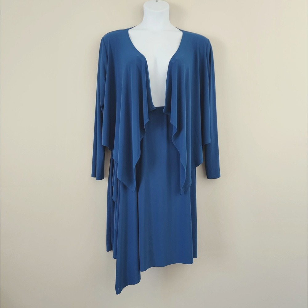 THE LOOK RANDOLPH DUKE Skirt Set: Size 1X Jacket & Multipurpose Skirt Top Sarong